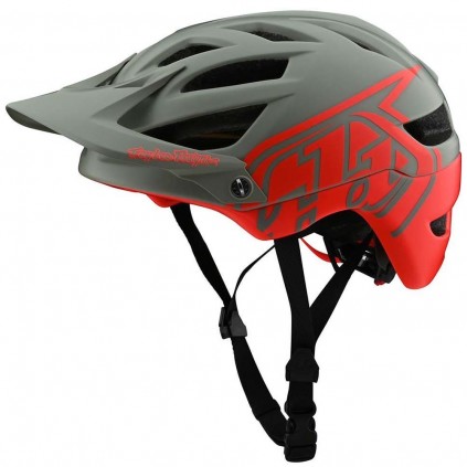Troy Lee Designs Youth A1 MIPS Orange/Gray